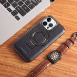 Suitable for Apple series leather magnetic stand anti-drop mobile phone protective case - Image 4