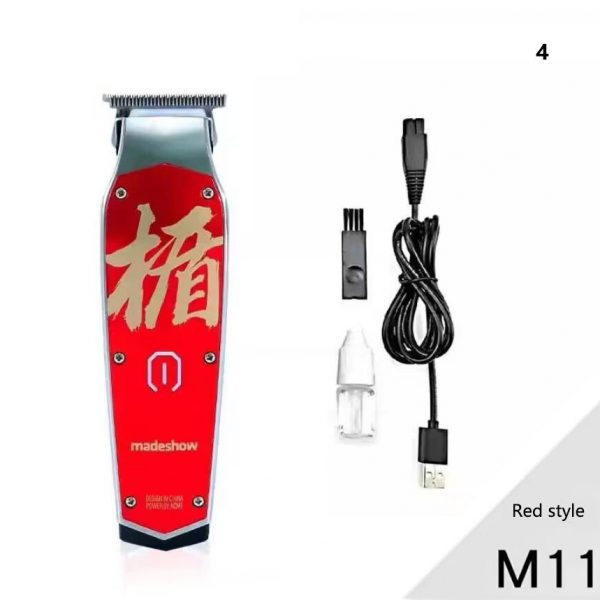 M11 Electric Hair Clippers Professional Hair Salon Retro Oil Sculpting Shaver Hair Gradient madeshow Clippers