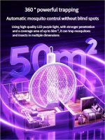 The 2025 new electric mosquito swatter, a powerful two-in-one household mosquito repellent and mosquito repellent lamp, is a must-have for flies and mosquitoes