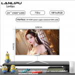 24-inch gaming 165hz curved 2K borderless 27-inch high-definition office desktop external screen - Image 4