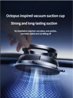 2025 new model of magnetic suction vacuum suction cup for car navigation, car mobile phone stand - Image 2