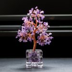 Crystal Gemstone Tree Decor, Natural Stone Money Tree, Office Desk Ornament, Healing Crystal Craft, Home Decor Gift - Image 5