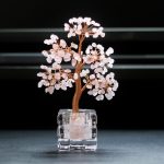 Crystal Gemstone Tree Decor, Natural Stone Money Tree, Office Desk Ornament, Healing Crystal Craft, Home Decor Gift - Image 4