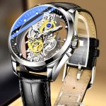 Double Sided Skeleton Watch Men, Automatic Transparent Design, Luminous Waterproof Quartz, TikTok Viral Cross Border New - Image 6