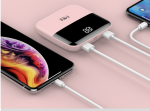 10000mAh Ultra Thin Power Bank, Mini Portable Charger, Fast Charging Battery Pack, Travel Friendly Mobile Power Bank - Image 3
