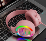 M12 Gaming Headset Wired, Hollow Out Ear Cup Design, USB Computer Headphones, Noise Isolation Mic, E-sports PC Headset - Image 7