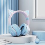 Cat Ear Headphones Wireless, Gaming Bluetooth Headset, Low Latency Mode, Long Battery Life RGB Lights, Cute Gaming Headset - Image 5