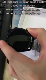 HW20 Smart Watch ECG PPG, 1.46" HD Screen Smartwatch, Bluetooth Calling, Business Stainless Steel Strap, Health Fitness Tracker - Image 2