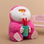 Lucky Gorilla Plush Toy Gift, Creative Fortune Sign Desk Decor, Cuddle Study Buddy Plushie, Unique Moving Home Present Friends - Image 7