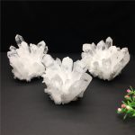 Natural Clear Crystal Cluster, Raw Quartz Geode Specimen, Home Decor Stone, Mineral Collection Display, Healing Crystal Rock - Image 5