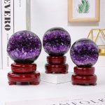 Amethyst Geode Smile Opening, Crystal Money Bag Decor, Wealth Bowl Display, Natural Stone Craft, Office Home Feng Shui - Image 2