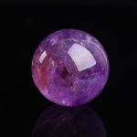Brazilian Amethyst Crystal Ball, Natural Raw Stone Sphere, Hand Polished Feng Shui Decor, Healing Geode Office Ornament - Image 6