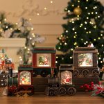 Glowing Music House Night Light, Christmas Gift Kids Toys, Musical Jewelry Box, LED Decorative Cottage Lamp Child Present - Image 4