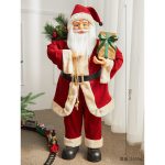 Santa Claus Doll Decor, Christmas Scene Setup Display, Hotel Window Decoration, Desktop Tabletop Ornament Holiday Party Figurine - Image 2