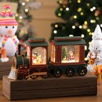 Glowing Music House Night Light, Christmas Gift Kids Toys, Musical Jewelry Box, LED Decorative Cottage Lamp Child Present - Image 2