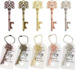 Vintage Crown Bottle Opener, Bulk 50 Pack Wedding Decor, Christmas Party Supplies, Royal Theme Accessories Wholesale Lot - Image 2