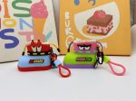 SpongeBob SquarePants Case, Patrick Star Keychain, Cartoon Headphone Bag, Mini Backpack Charm, Anime Cosplay Accessory - Image 3