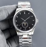 The quartz movement has the moon phase function but not the calendar function. The mechanical appearance on the back. - Image 7