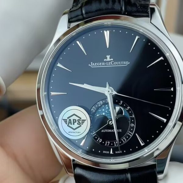 Japanese mechanical watch with movement, 39*9.9mm, Moon Phase Master